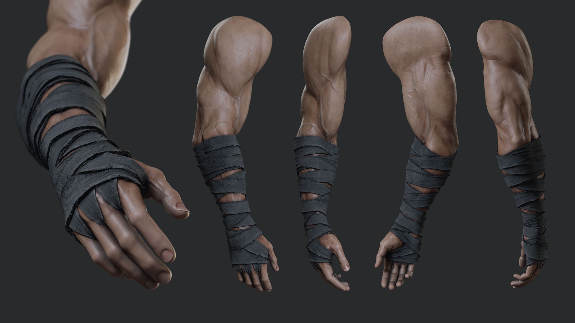 Sculpt Realistic Straps and Bandages in ZBrush | Pablander Academy